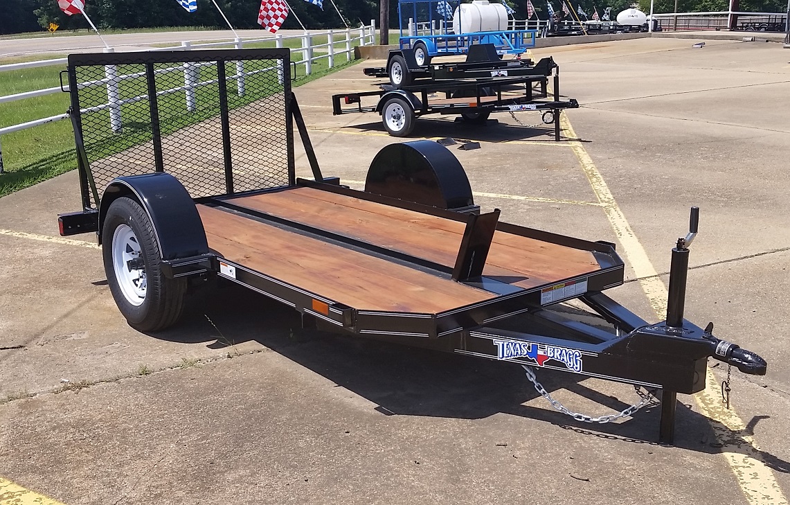 Motorcycle Carrier - Texas Bragg Trailers